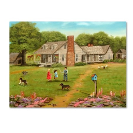 Arie Reinhardt Taylor 'Grandpas House' Canvas Art,18x24